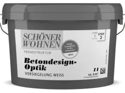 Online SCHÖNER WOHNEN-Farbe Schöner Wohnen Betondesign-Optik Versiegelung Weiß