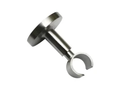 Discount Schöner Wohnen Kollektion Schöner Wohnen Deckenträger Leon für Gardinenstangen Ø 20 mm Edelstahl-Optik