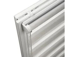 Schöner Wohnen Kollektion Schöner Wohnen Doppelrollo Tilda Struktur 75 cm x 150 cm Hellbeige