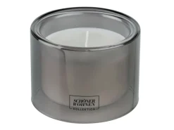 Schöner Wohnen Kollektion Schöner Wohnen Duftkerze M Cedar im Glas Grau Ø 9,5 cm x 7 cm