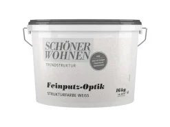 Clearance SCHÖNER WOHNEN-Farbe Schöner Wohnen Feinputz-Optik fein Weiß 16 kg