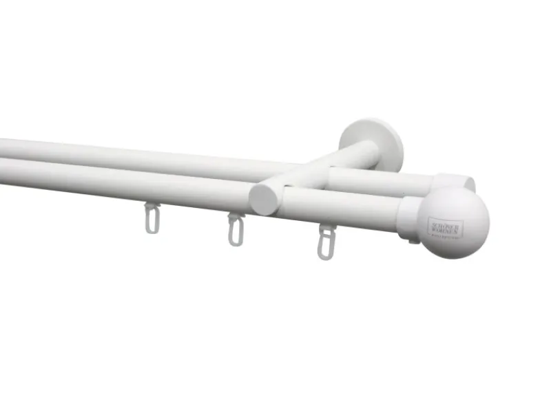 Schöner Wohnen Kollektion Schöner Wohnen Gardinenstange Leon mit Innenlauf I Ø 20 mm 200 cm