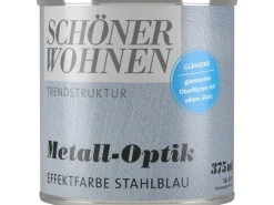 New SCHÖNER WOHNEN-Farbe Schöner Wohnen Metall-Optik glänzend 375 ml Stahlblau