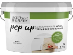 SCHÖNER WOHNEN-Farbe Schöner Wohnen pep up Renovierfarbe Möbel, Türen und Küchenfronten 1 l