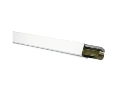 Outlet Schöner Wohnen Kollektion Schöner Wohnen Schienenverbinder für Alu-Vorhangschiene Emilia Edelstahloptik