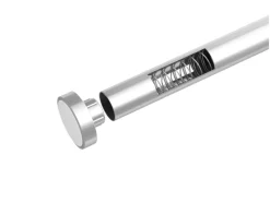 Best Schöner Wohnen Kollektion Schöner Wohnen Teleskop-Duschvorhangstange Obleon 110 - 185 cm Chrom Silber Glänzend