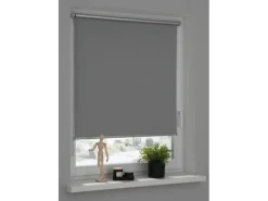 Schöner Wohnen Kollektion Schöner Wohnen Thermo-Rollo Martha 75 cm x 150 cm Hellgrau