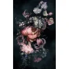 Schöner Wohnen Kollektion Schöner Wohnen Vliestapete 2 DD Floral Schwarz Rosa 270 x 159 cm FSC®