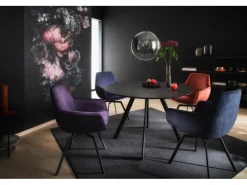 Schöner Wohnen Kollektion Schöner Wohnen Vliestapete 2 DD Floral Schwarz Rosa 270 x 159 cm FSC®