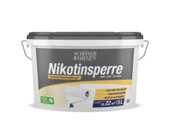 Best SCHÖNER WOHNEN-Farbe Schöner Wohnen Wandfarbe Weiß Matt "Nikotinsperre" 5 l