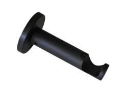 Outlet Schöner Wohnen Kollektion Schöner Wohnen Wandhalter Leon für Gardinenstange Ø 20 mm Schwarz Matt