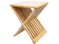 Online Schulte Badhocker Klappbar Bambus FSC®