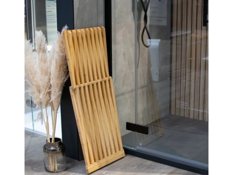 Online Schulte Badhocker Klappbar Bambus FSC®