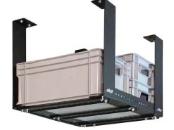 SCHULTE Regalwelt Schulte Deckenregal 1er 60,5 cm x 43,5 cm x 37,5 cm Schwarz