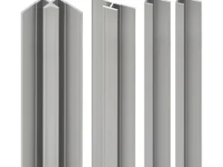 Hot Schulte DecoDesign Profilset Alu Natur 255 cm Alunatur