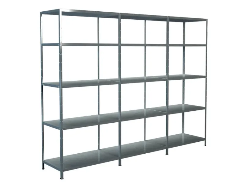 Sale SCHULTE Regalwelt Schulte Steck-Grund- und 2 x Anbauregale 200 cm x 360 cm x 50 cm Verzinkt