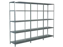 SCHULTE Regalwelt Schulte Steck-Grund- und 2 x Anbauregale 200 cm x 340 cm x 50 cm