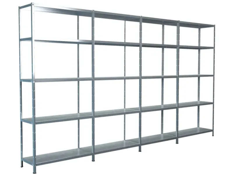 Online SCHULTE Regalwelt Schulte Steck-Grund- und 3 x Anbauregale 200 cm x 400 cm x 35 cm Verzinkt