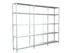 SCHULTE Regalwelt Schulte Steck-Grund- und 2 x Anbauregale 200 cm x 340 cm x 35 cm