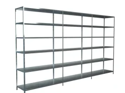 Sale SCHULTE Regalwelt Schulte Steck-Grund-/Anbauregale 230 cm x 340 cm x 50 cm Verzinkt