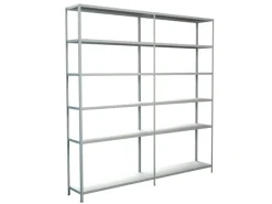 SCHULTE Regalwelt Schulte Steck-Grund-/Anbauregal 230 cm x 220 cm x 35 cm