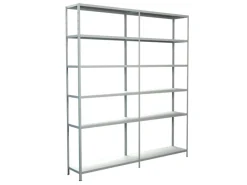 Hot SCHULTE Regalwelt Schulte Steck-Grund-/Anbauregal 230 cm x 200 cm x 35 cm Weiß