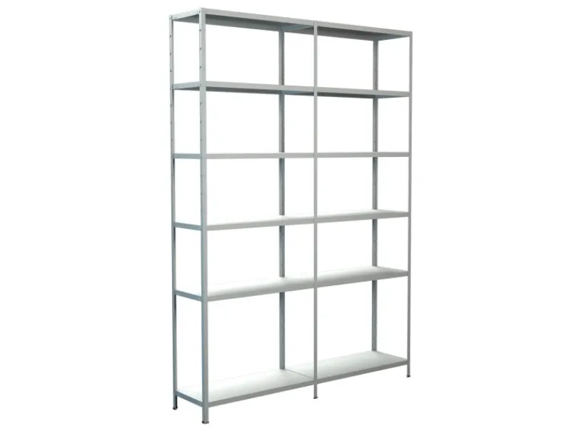 SCHULTE Regalwelt Schulte Steck-Grund-/Anbauregal 230 cm x 160 cm x 35 cm