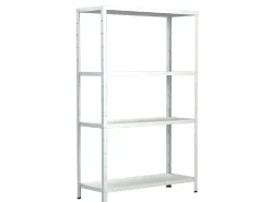 Best SCHULTE Regalwelt Schulte Steck-Grundregal 180 cm x 100 cm x 40 cm Weiß