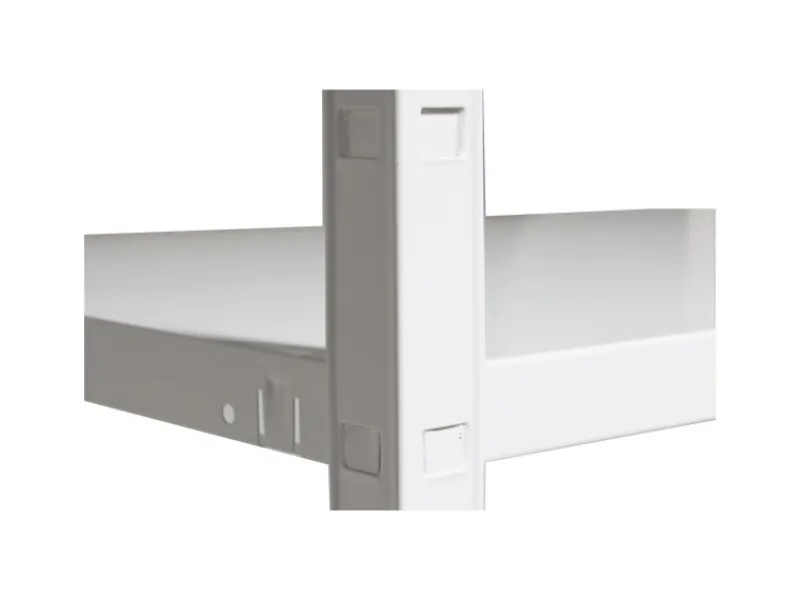 Online SCHULTE Regalwelt Schulte Steck-Grundregal 200 cm x 100 cm x 50 cm Weiß