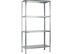 New SCHULTE Regalwelt Schulte Steck-Grundregal 180 cm x 100 cm x 40 cm Verzinkt