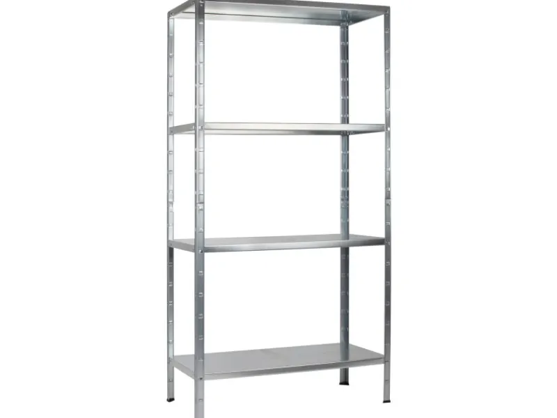 New SCHULTE Regalwelt Schulte Steck-Grundregal 180 cm x 100 cm x 40 cm Verzinkt