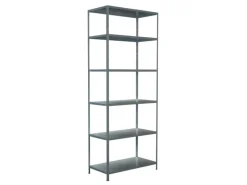 Discount SCHULTE Regalwelt Schulte Steck-Grundregal 250 cm x 100 cm x 50 cm Verzinkt