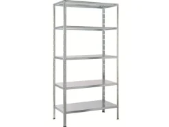 SCHULTE Regalwelt Schulte Steck-Grundregal 160 cm x 75 cm x 30 cm