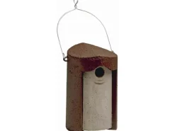 Schwegler Nisthöhle Holzbeton zum Hängen Braun und Grau 18 cm x 17 cm x 26 cm