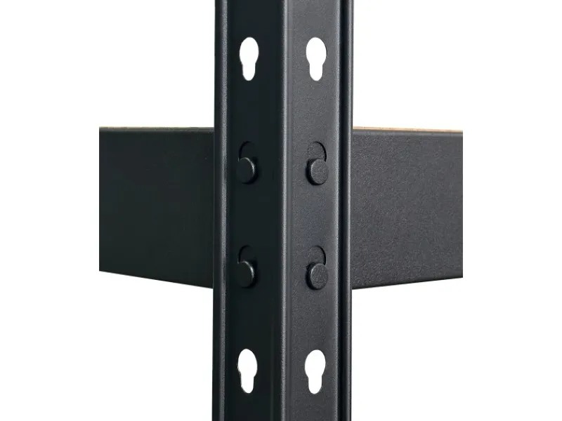 Schwerlastregal 175 kg Schwarz