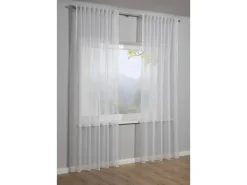 Clearance Sehlbach Fertigschal Multiband Crashoptik 135 cm x 245 cm Weiß