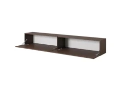 Selsey TV-Hängeboard Bisira 200 cm Holzoptik Nussbaum