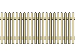 Discount Senkrechtzaun 250 cm x 100 cm