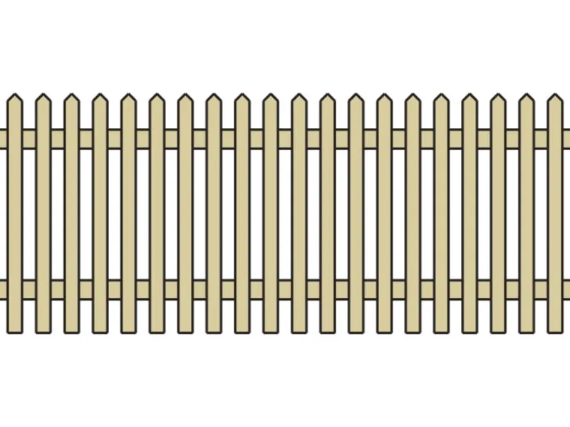 Discount Senkrechtzaun 250 cm x 100 cm