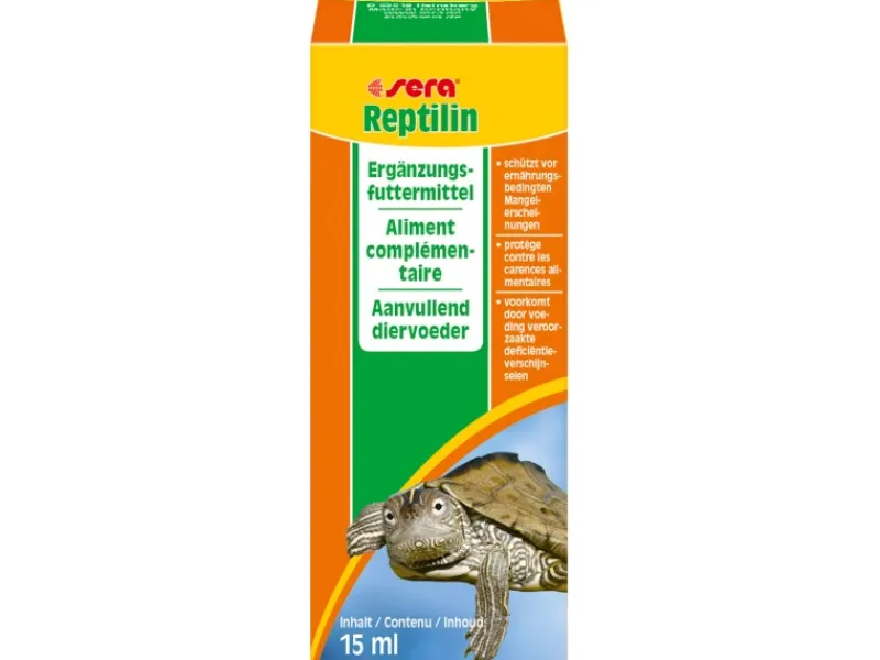 Sera Ergänzungs-Reptilienfutter Reptilin 15 ml
