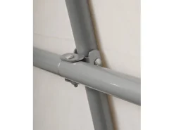 Best Shelter Logic ShelterLogic Foliengerätehaus 5,4 m² Grau 180 cm x 300 cm