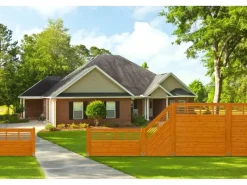 Outlet Andrewex Sichtschutzzaun Element Nicea nfarben 180 cm x 180 cm Pinie