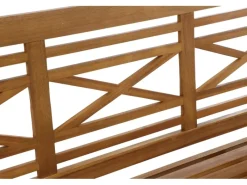 Clearance Siena Garden Bank Westport 3-Sitzer Akazie Natur 150 x 62 x 87 cm Natur FSC®
