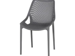 Online Siena Garden District Stapelsessel 50 cm x 60 cm x 81 cm Grau