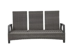 Siena Garden 3er Sofa Corido Charcoalgrey 87 cm x 206 cm x 103cm