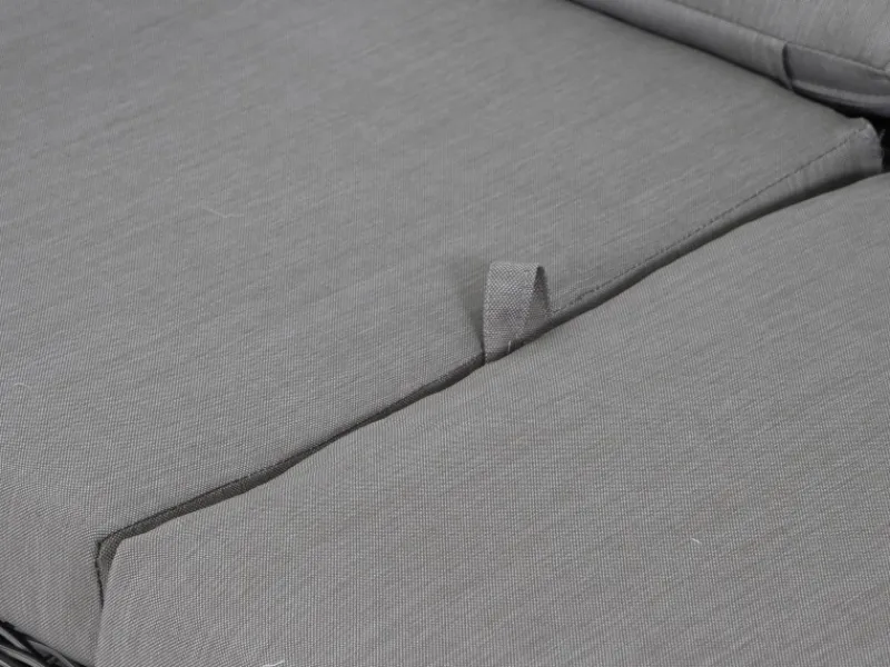 Siena Garden 3er Sofa Corido Charcoalgrey 87 cm x 206 cm x 103cm