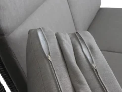 Siena Garden 3er Sofa Corido Charcoalgrey 87 cm x 206 cm x 103cm