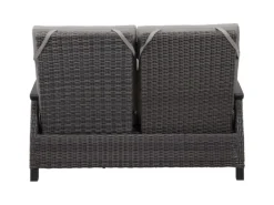 New Siena Garden 2er Sofa Corido Charcoalgrey 83 cm x 146 cm x 101 cm
