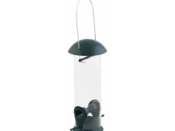 Clearance Siena Garden Futterspender Feeder Basic Kunststoff Grün Ø 13,4 cm x 24 cm