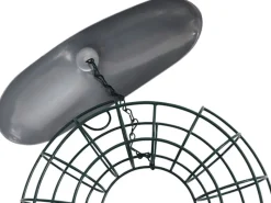 Siena Garden Futterspender Meisenknödelring Stahl 23,5 cm x 8,2 cm x 24 cm